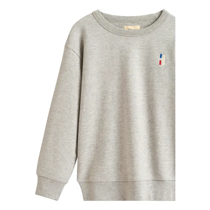 Sweatshirt mit Print auf dem Rücken Binch | Grau- Produktbild Nr. 1