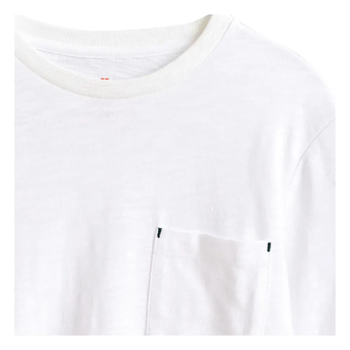 Camiseta con bolsillo Maldo | Blanco- Imagen del producto n°1