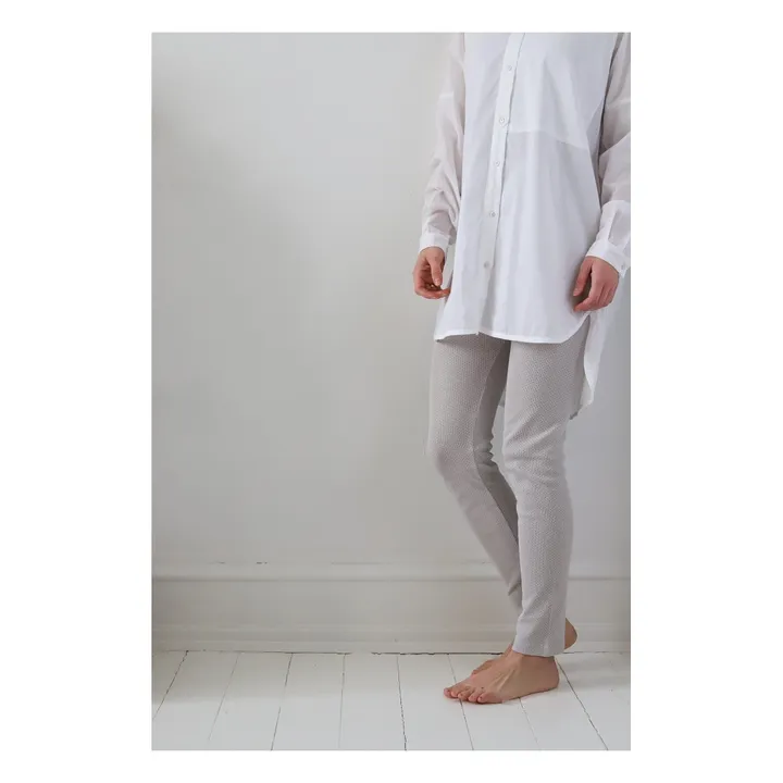 Legging Mie Coton Bio | Gris souris- Image produit n°3