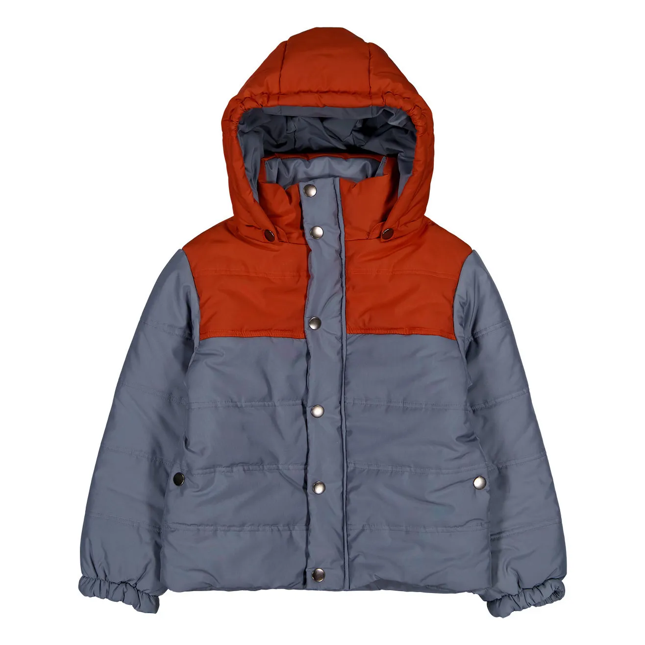 Louis Louise Bluish Grey Canada Two-Tone Down Jacket