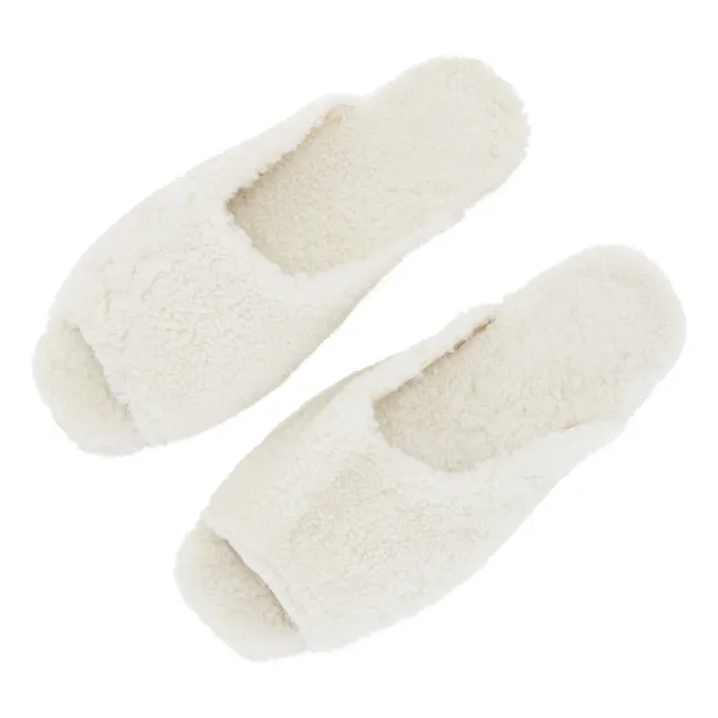 Zapatillas de piel de oveja | Crudo
