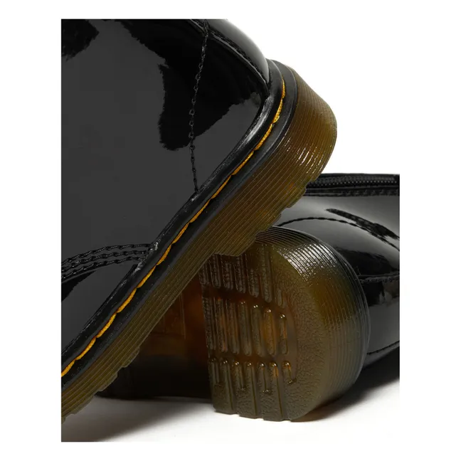 1460 Patent Leather Lace-Up Boots | Black