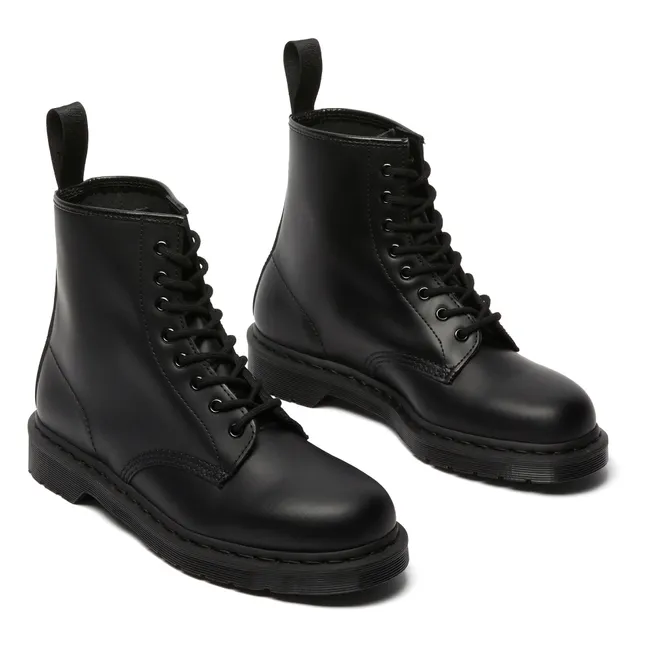 Boots à Lacets 1460 Cuir Lisse Mono - Collezione Donna  | Nero