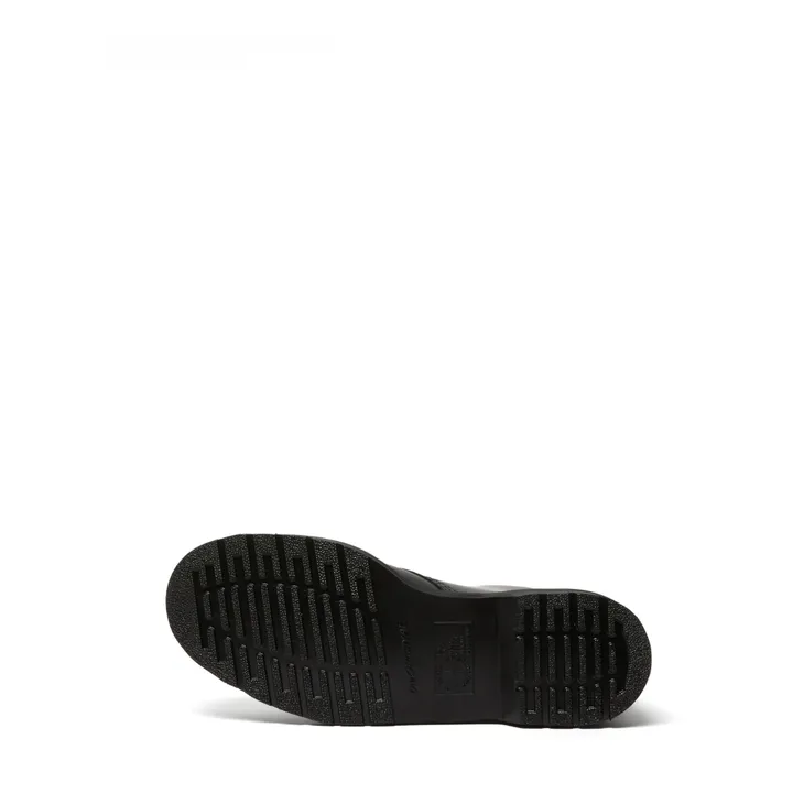 Botas con cordones de cuero liso Mono 1460 - Colección Mujer  | Negro- Imagen del producto n°5