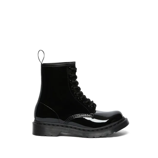 1460 Patent Leather Lace-Up Boots - Women’s Collection  | Black