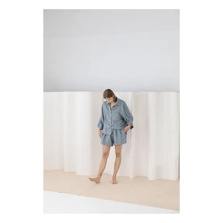 03 Linen Set | Grey blue- Product image n°2