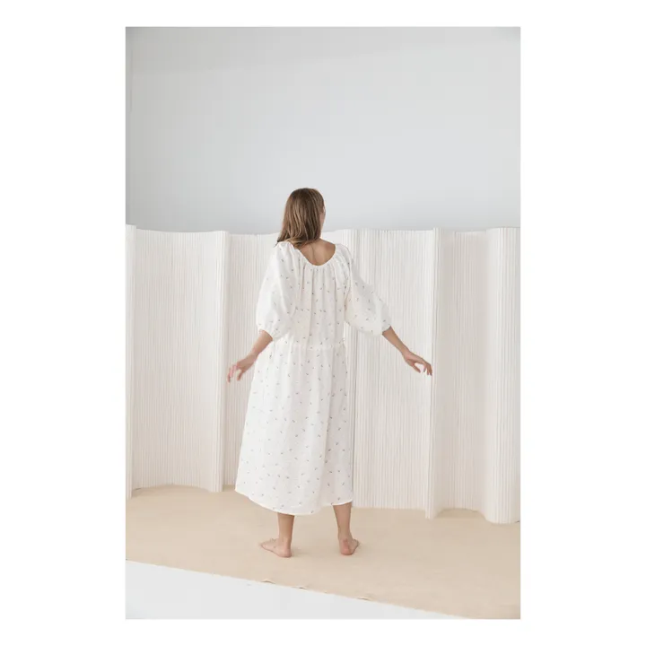 Sleep Linen Dress | White- Product image n°7