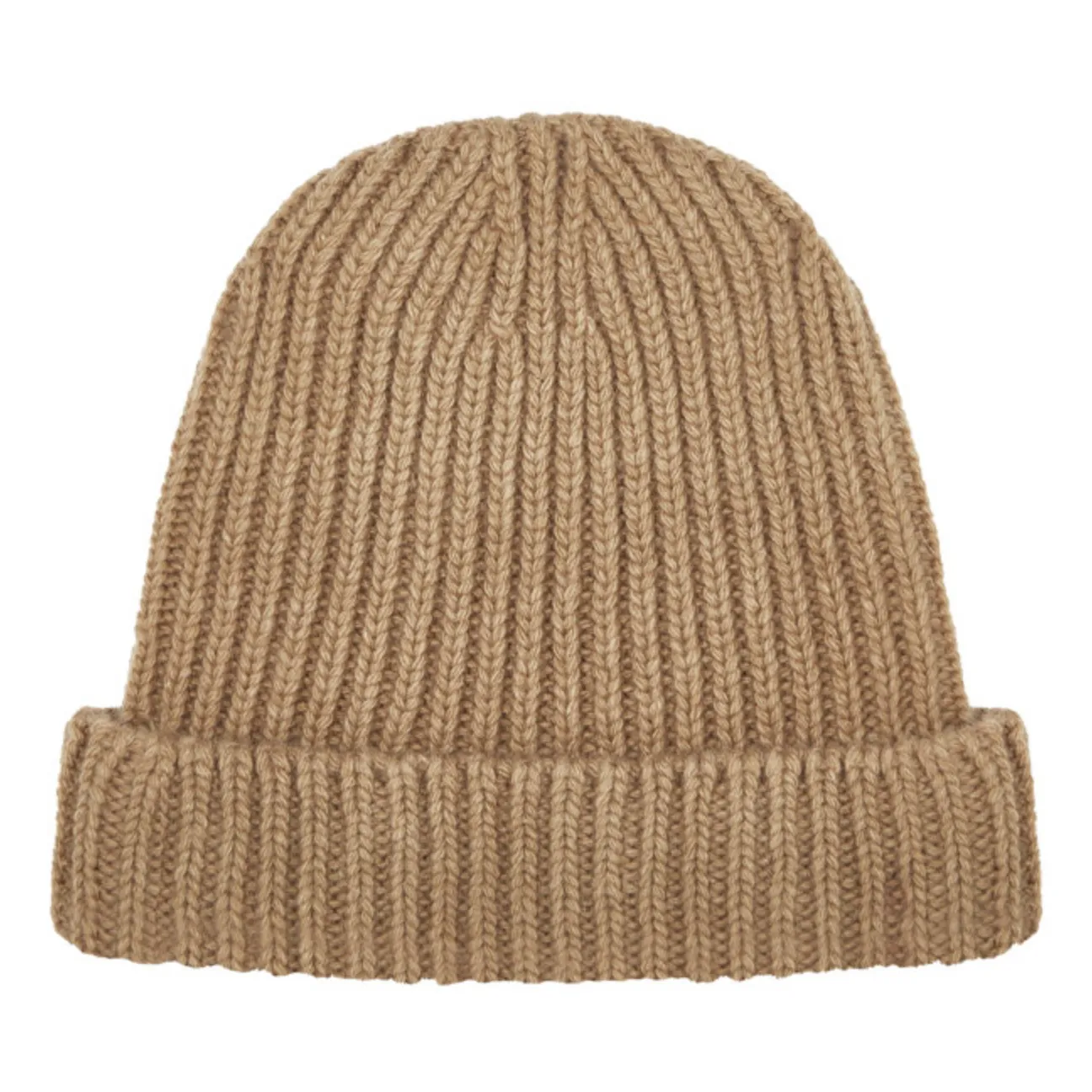 The New Society Camel Recycled Wool Beanie