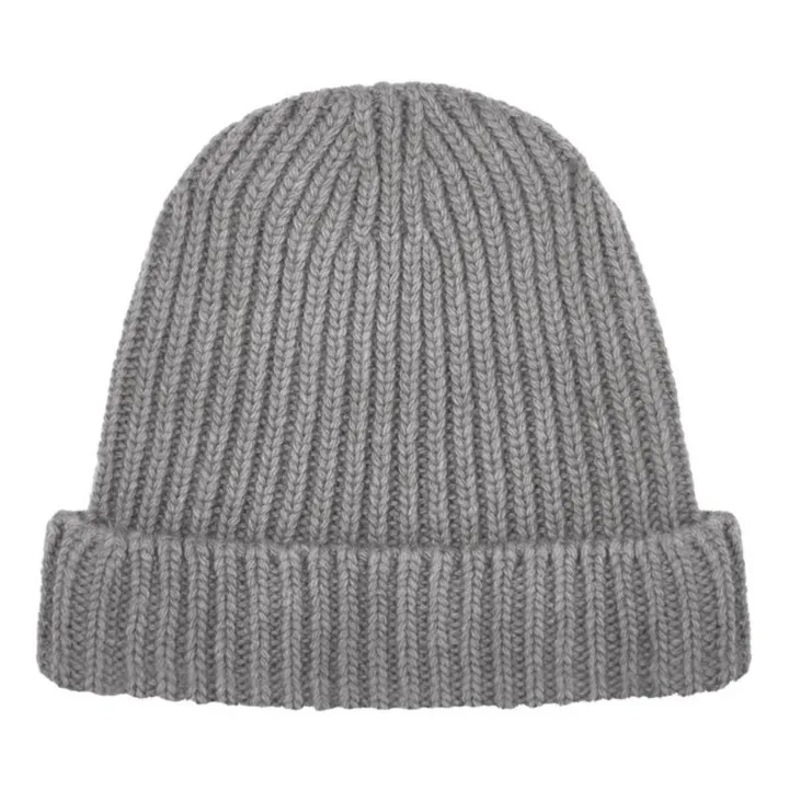 Bonnet Laine Recyclée | Gris- Image produit n°0