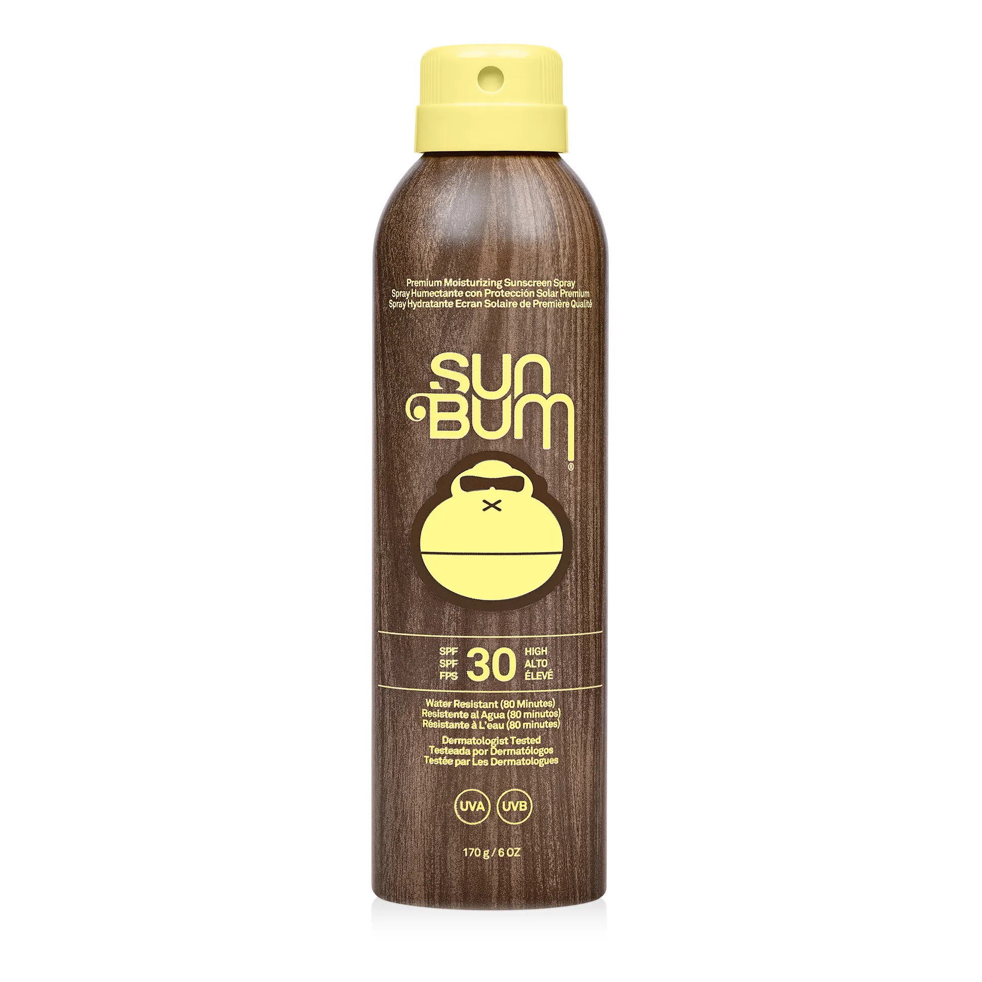 Sunbum Untinted Original Body Sunscreen Spray Spf 30 - 170G