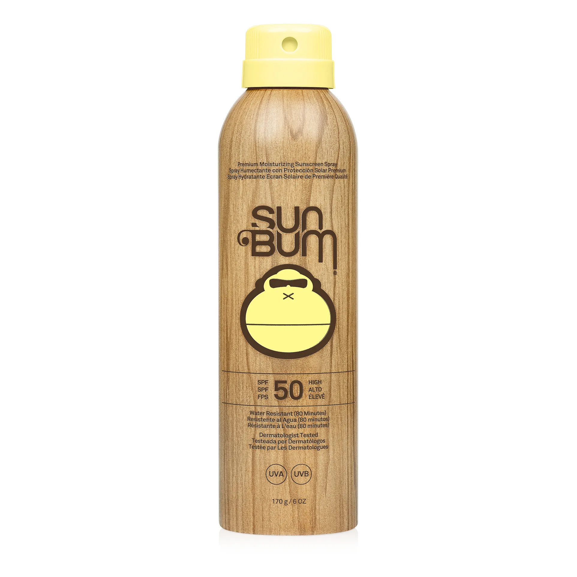 Sunbum Untinted Original Body Sunscreen Spray Spf 50 - 170G