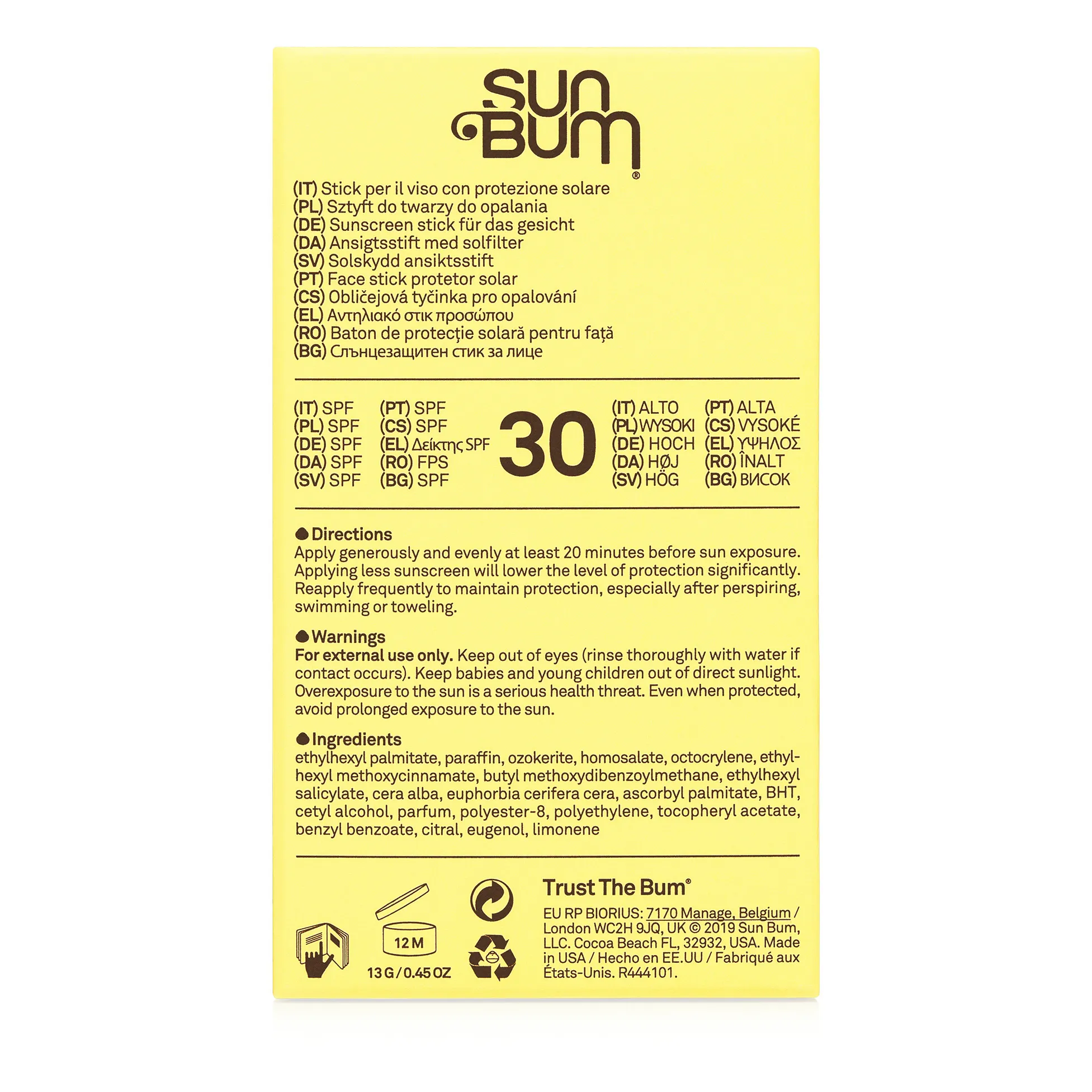 Stick visage Orginal SPF 30 - 30g- Image produit n°5