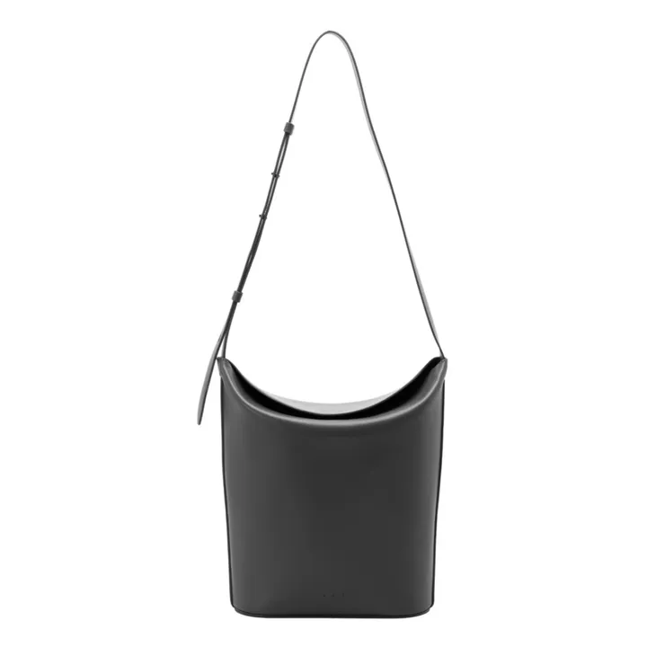 Bolso de piel de ternero Sway Bucket | Negro- Imagen del producto n°0