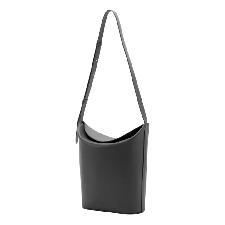 Bolso de piel de ternero Sway Bucket | Negro- Imagen del producto n°2