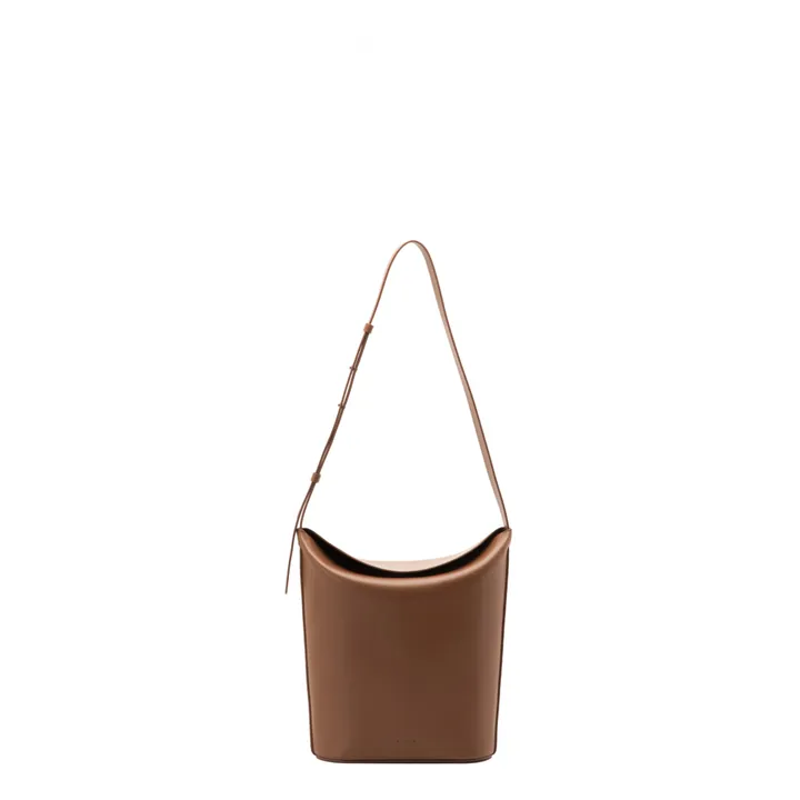 Sway Bucket Calfskin Bag | Brown- Product image n°0