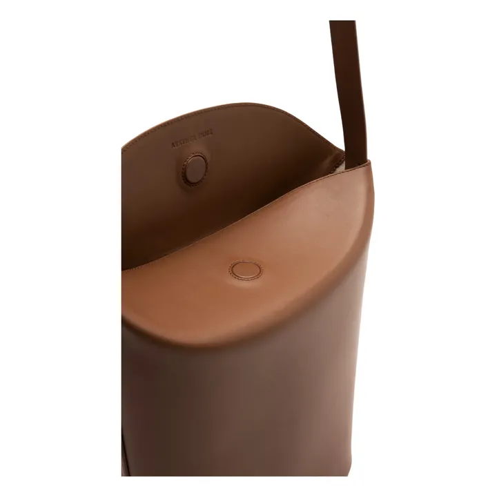 Sway Bucket Calfskin Bag | Brown- Product image n°5