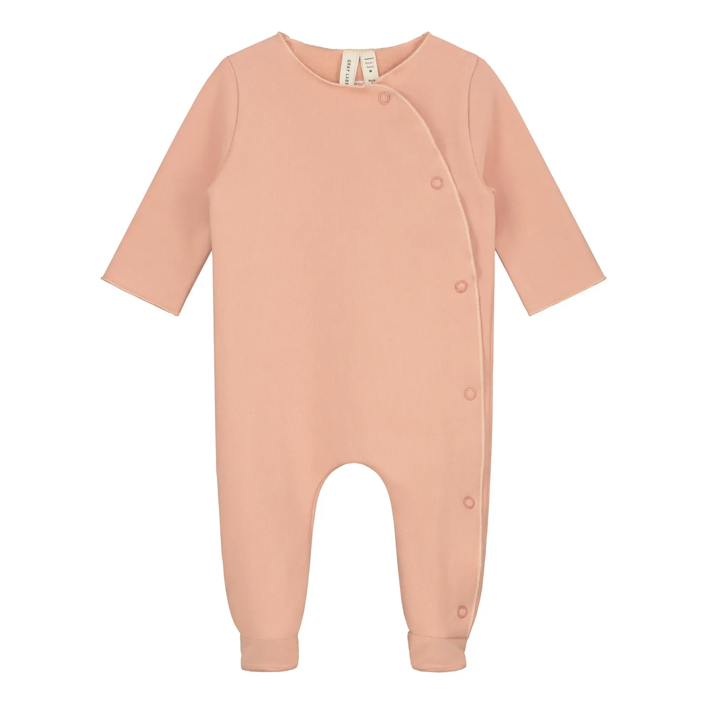 Gray Label Coral Organic Cotton Newborn Pyjamas