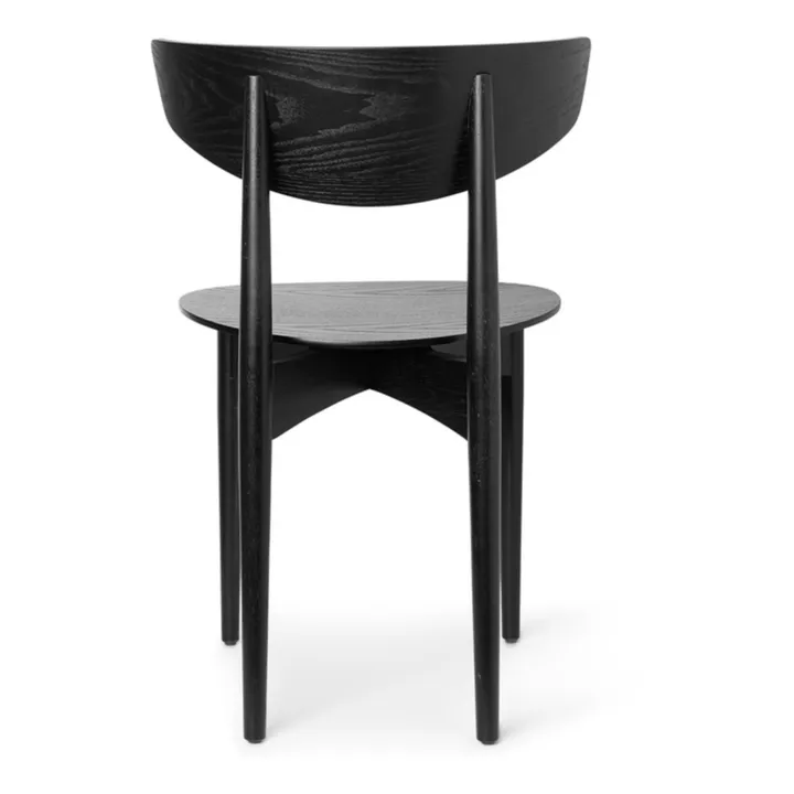 Chaise Herman en bois | Noir- Image produit n°3