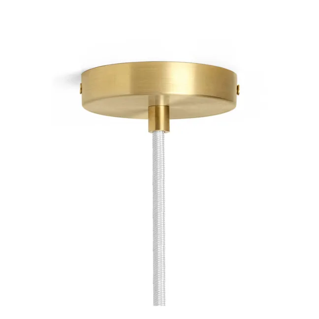 Vuelta Opaline Glass Ceiling Lamp | Gold