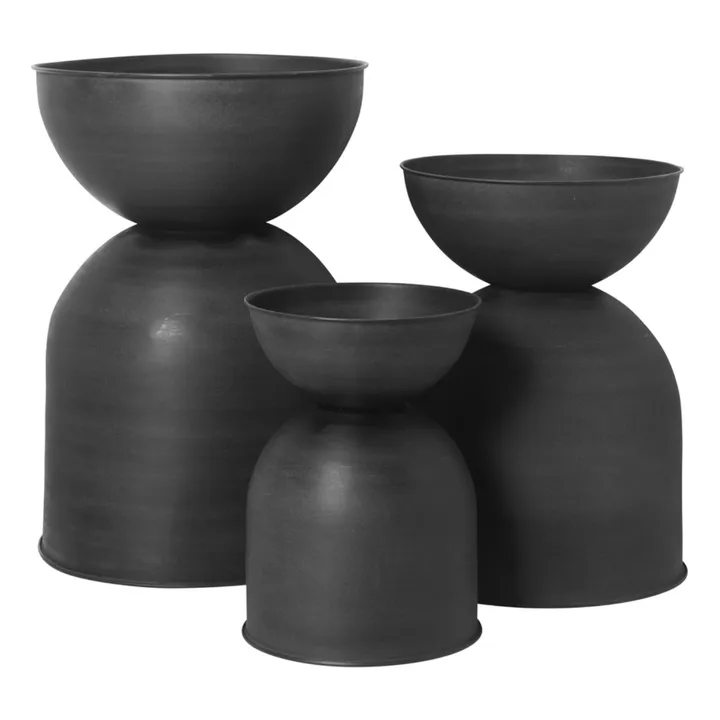 Hourglass Pot | Black- Product image n°4