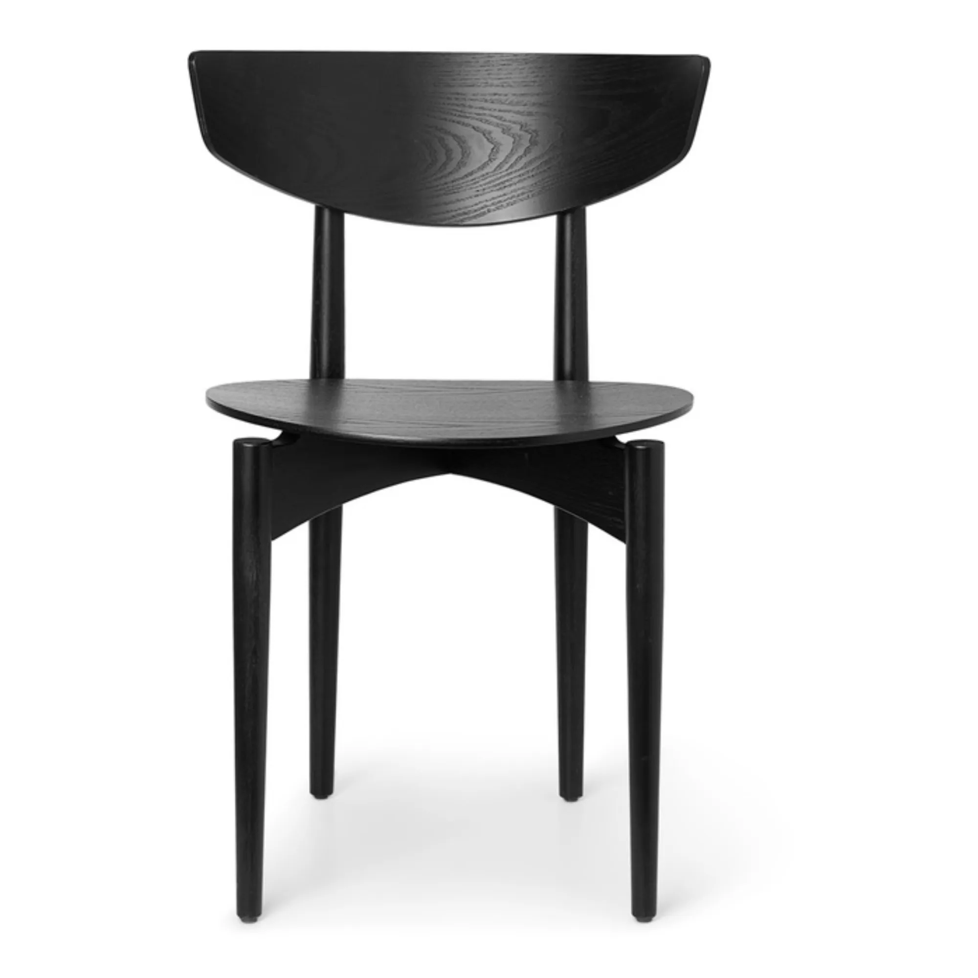 Ferm Living Black Herman Wooden Chair