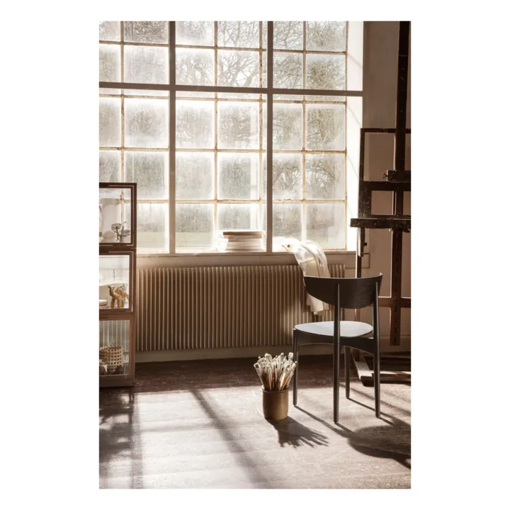 Chaise Herman en bois | Noir- Image produit n°1