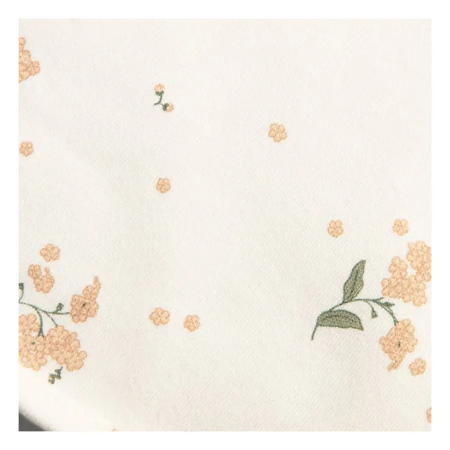 Bavaglino in jersey di cotone Forget Me Not | Pesca