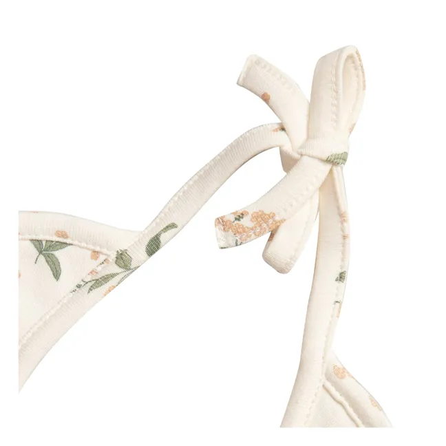 Bavaglino in jersey di cotone Forget Me Not | Pesca