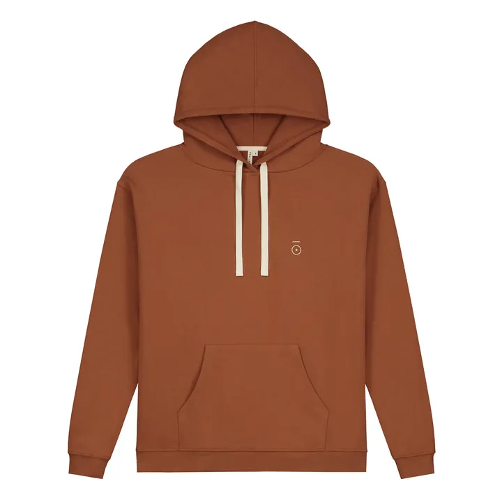 Organic Cotton Hoodie - Adult Collection  | Ochre- Product image n°0