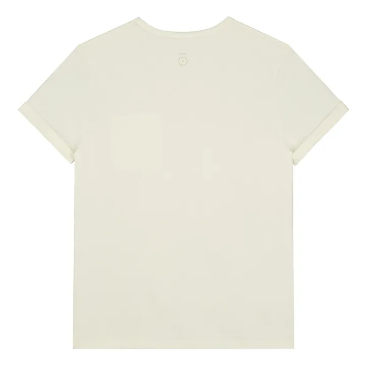 Organic Cotton T-Shirt - Adult Collection  | Cream- Product image n°1