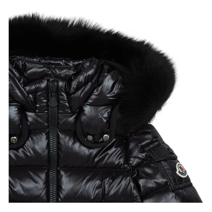 Baby Fur Down Jacket  | Black- Product image n°1