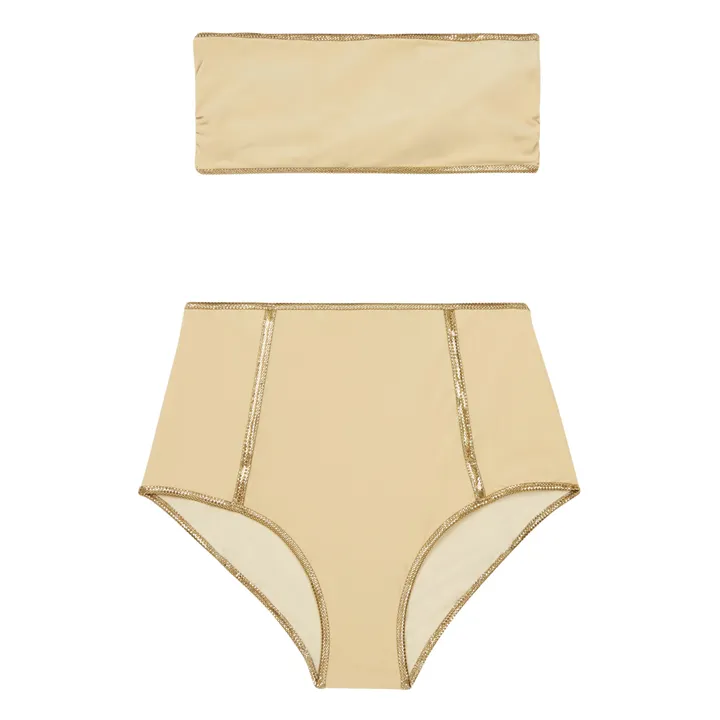 Montauk Reversible Two-piece Swimsuit | Sand- Product image n°0