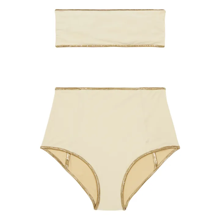 Montauk Reversible Two-piece Swimsuit | Sand- Product image n°6