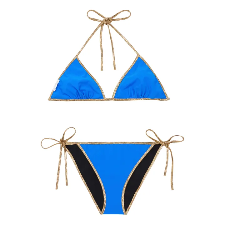 Badeanzug zweiteilig Reversibel Bikini Hampton | Schwarz- Produktbild Nr. 6
