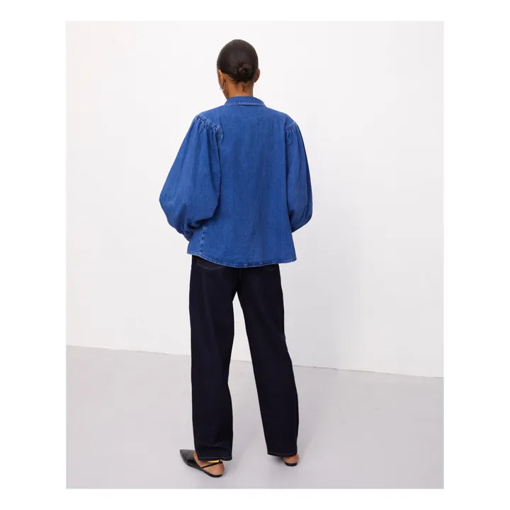 Marcelle Denim Shirt | Denim blue- Product image n°3