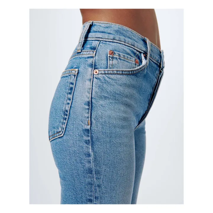 70's Stove Pipe Jeans  | Medium Stone- Product image n°3