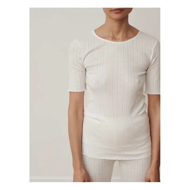 T-shirt Edie Coton Bio | Ecru