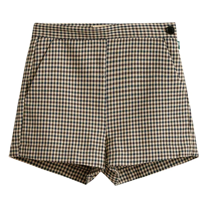 Adelle High-Waisted Shorts | Beige- Product image n°0