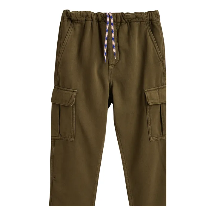 Pazy Cargo Trousers | Khaki- Product image n°1