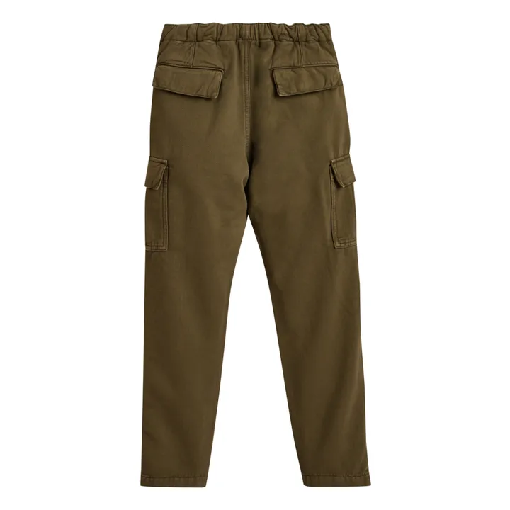 Pazy Cargo Trousers | Khaki- Product image n°2
