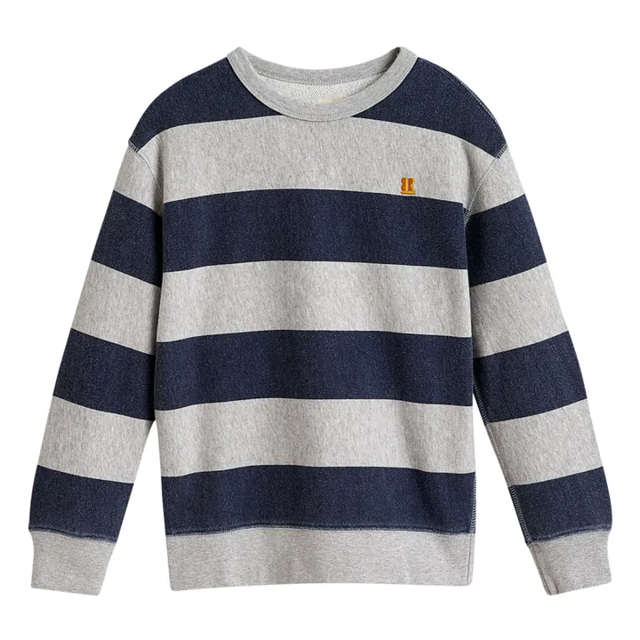 Sweatshirt Gestreift Fago | Blau- Produktbild Nr. 0