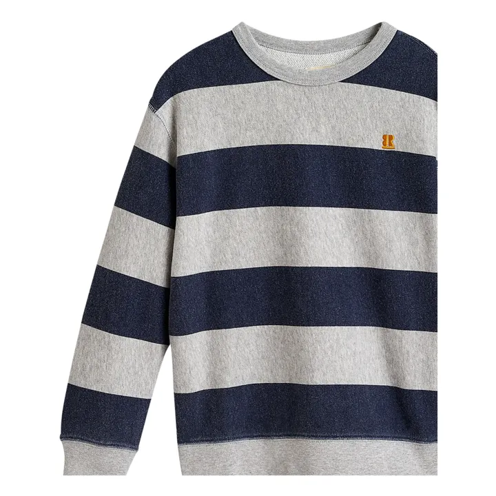 Sweatshirt Gestreift Fago | Blau- Produktbild Nr. 1