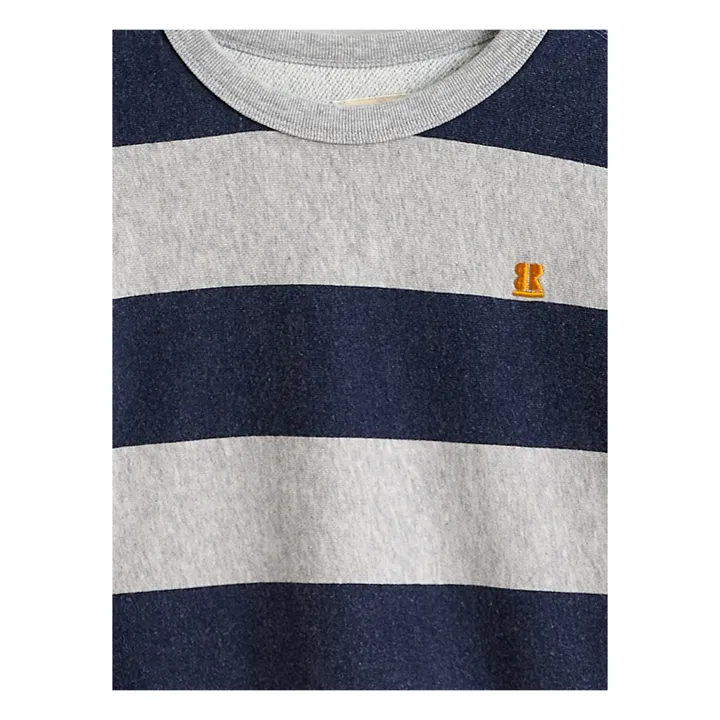 Sweatshirt Gestreift Fago | Blau- Produktbild Nr. 2