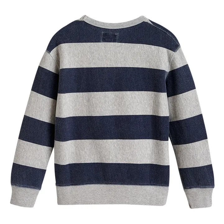 Sweatshirt Gestreift Fago | Blau- Produktbild Nr. 3
