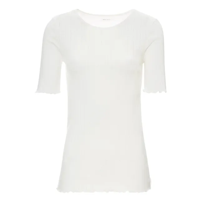 T-shirt Edie Coton Bio | Ecru