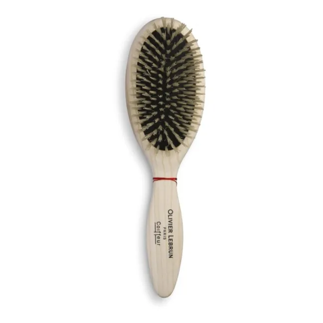 Brosse en frêne pour cheveux fins