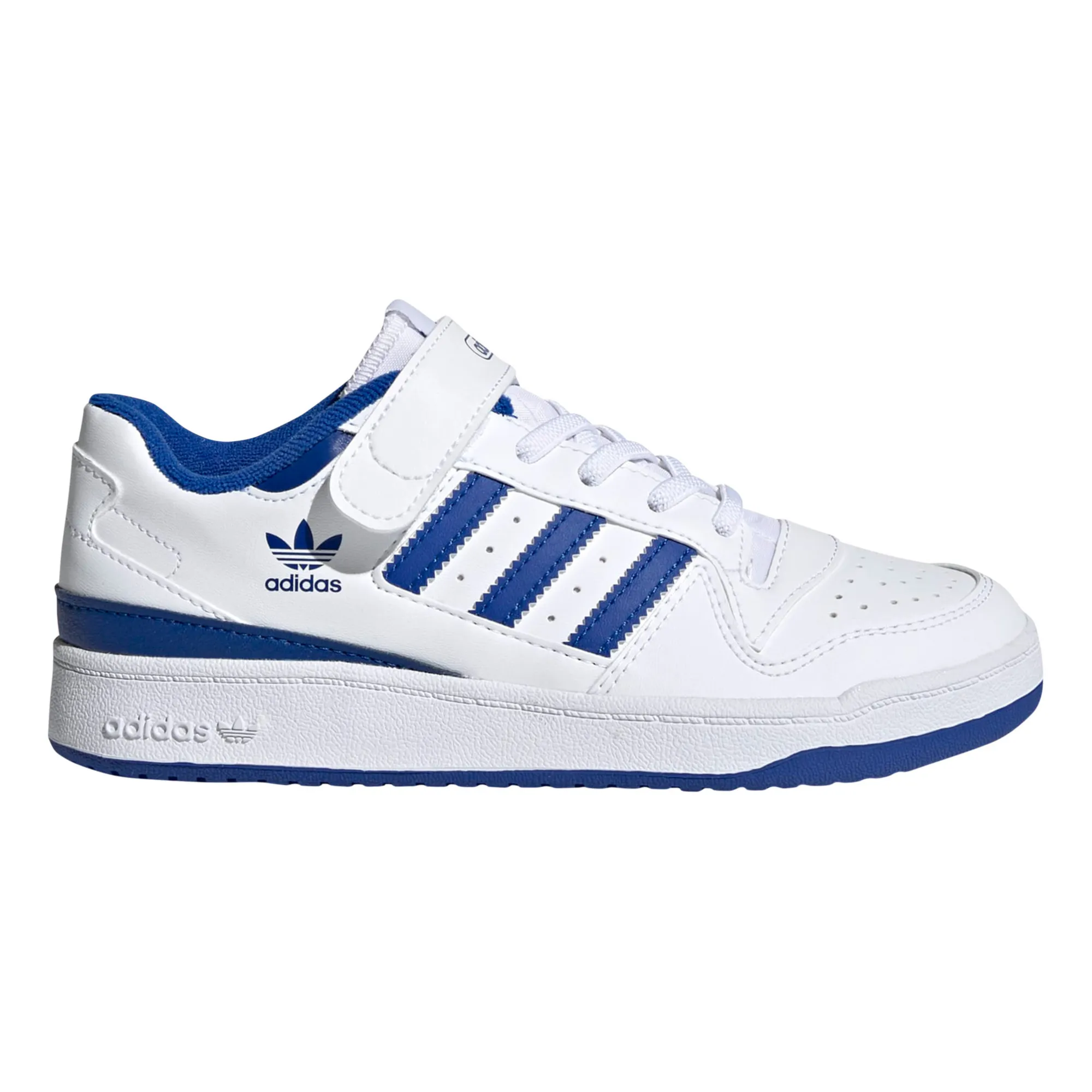 Adidas - Forum Two-Tone Laced Sneakers - Blue | Smallable
