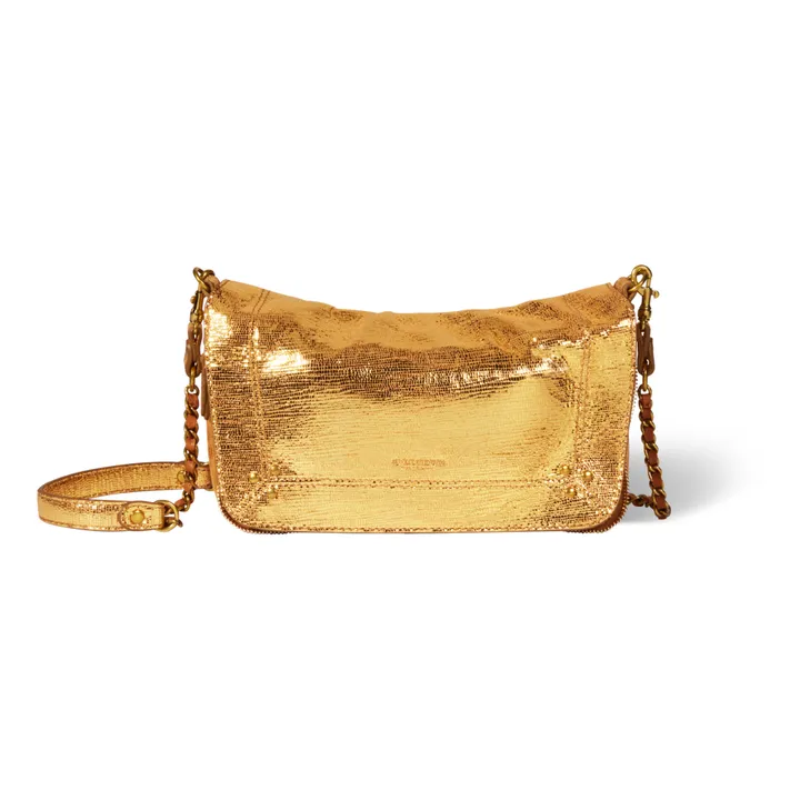 Jérôme Dreyfuss Bobi S Goatskin Bag Gold Smallable