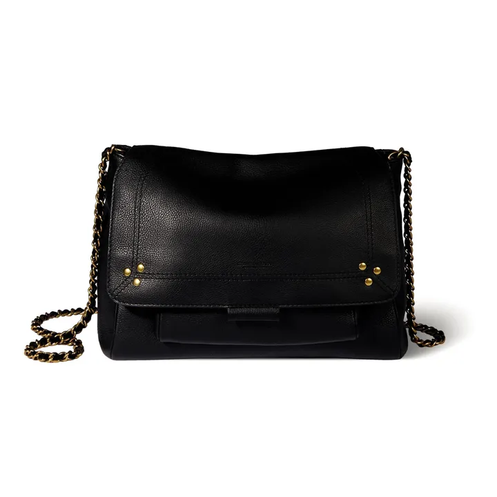 Lulu M Calfskin Bag | Black- Product image n°0