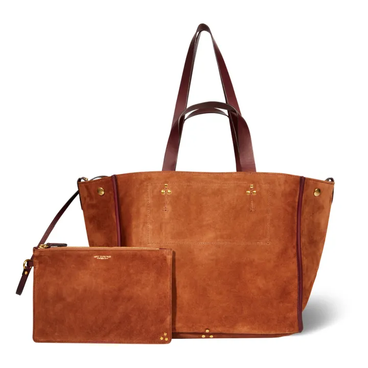 Borsa, modello: Leon M, in pelle di vitello | Tabacco- Immagine del prodotto n°0